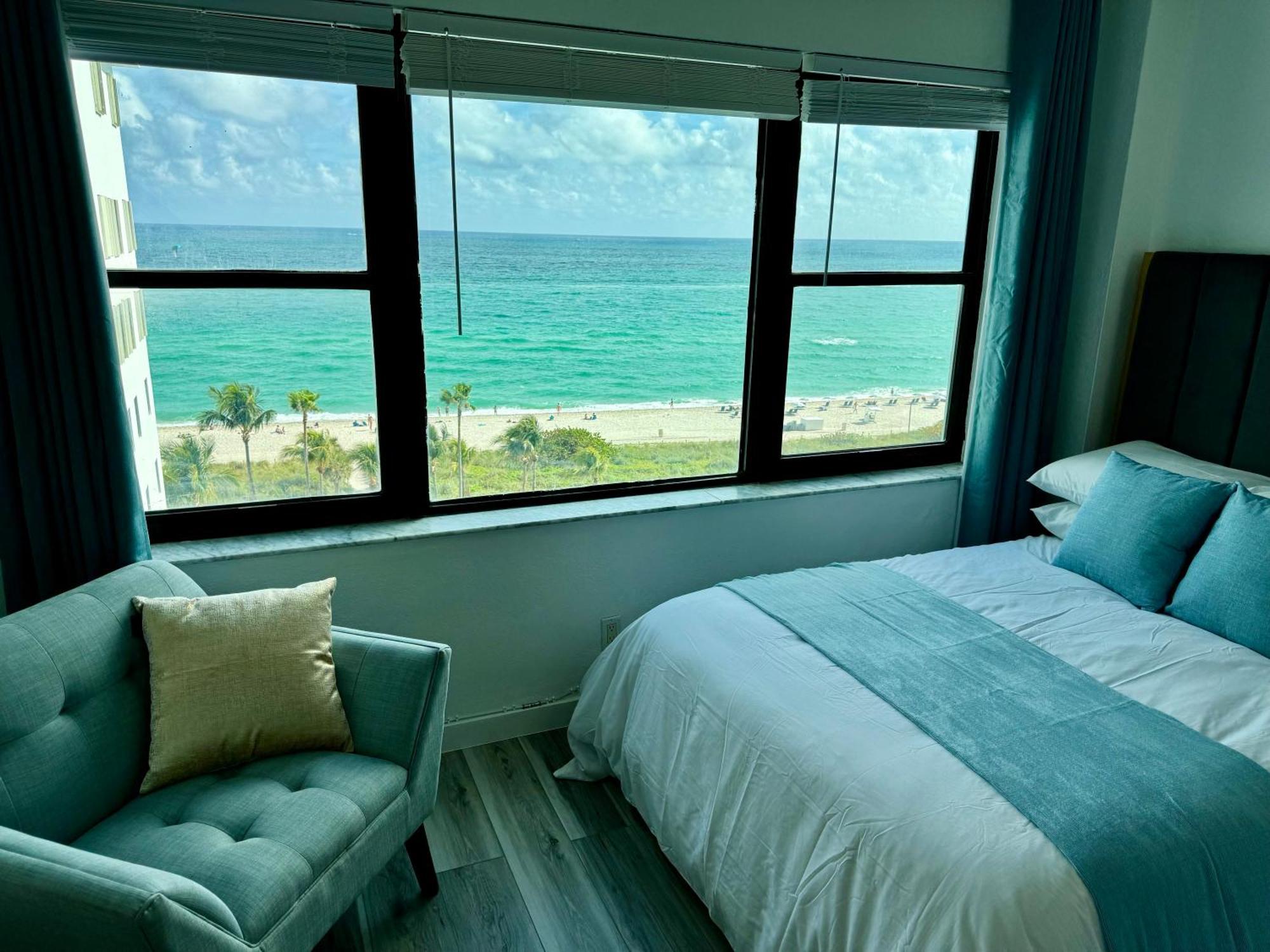Directly On The Beach With Pool & Ocean View Miami Beach Dış mekan fotoğraf