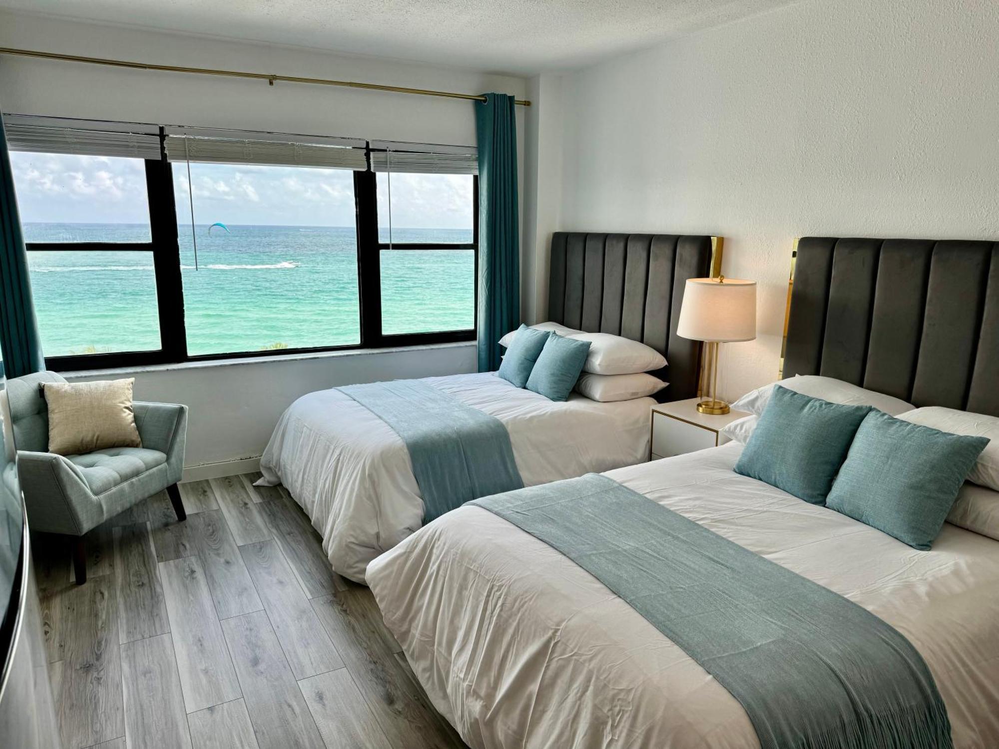 Directly On The Beach With Pool & Ocean View Miami Beach Dış mekan fotoğraf