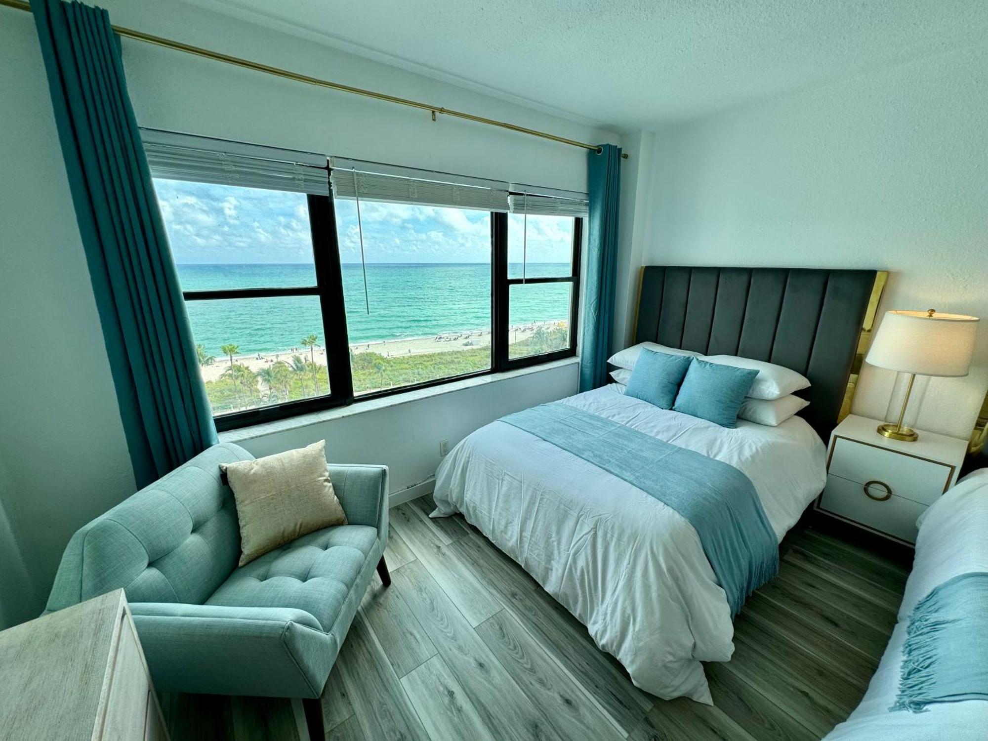 Directly On The Beach With Pool & Ocean View Miami Beach Dış mekan fotoğraf