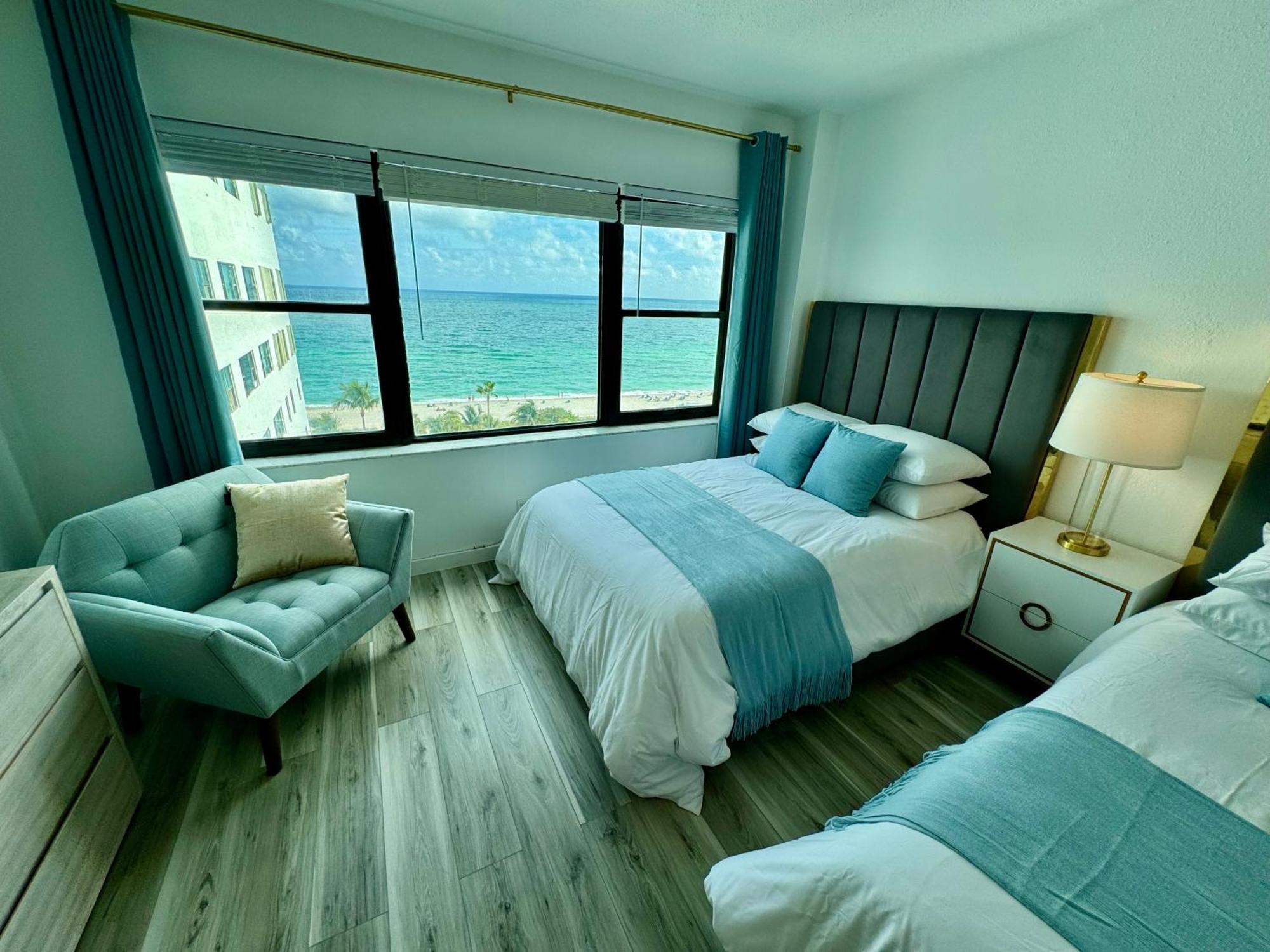 Directly On The Beach With Pool & Ocean View Miami Beach Dış mekan fotoğraf