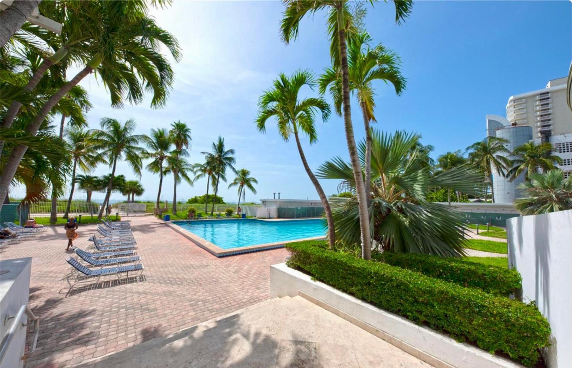Directly On The Beach With Pool & Ocean View Miami Beach Dış mekan fotoğraf