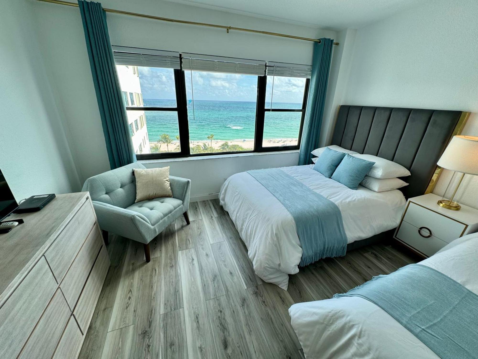 Directly On The Beach With Pool & Ocean View Miami Beach Dış mekan fotoğraf